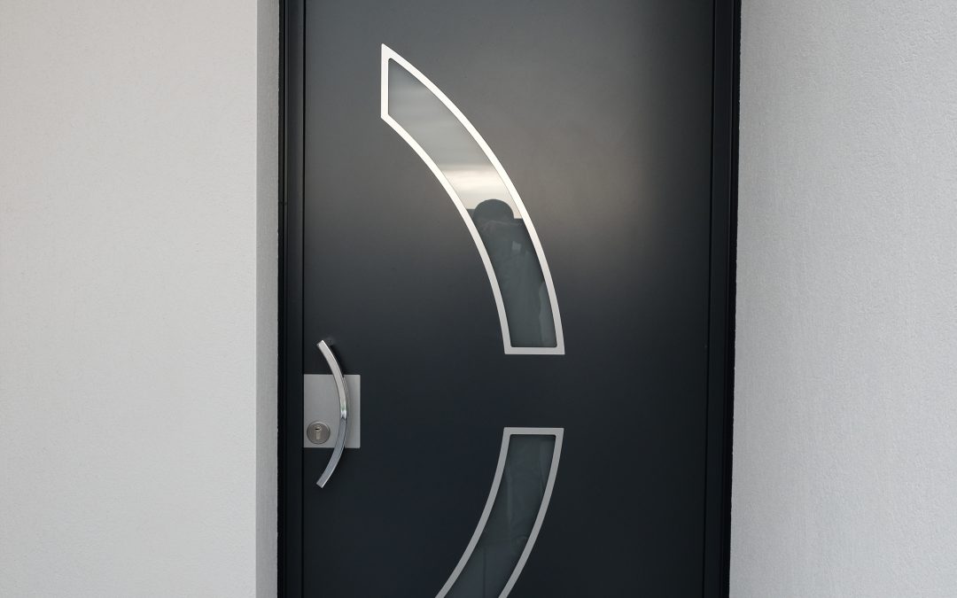 Porte d’entrée contemporaine